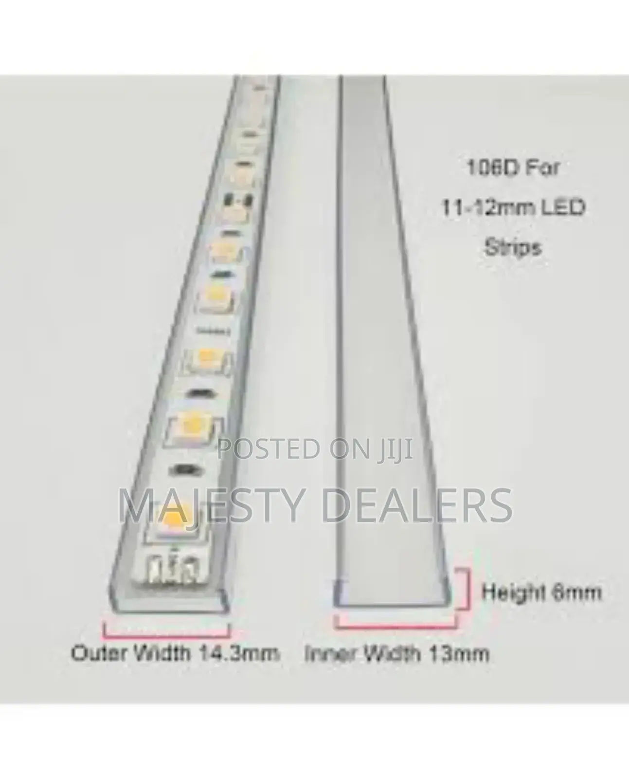 Led Light Profile Connection 10 Meter Direct
