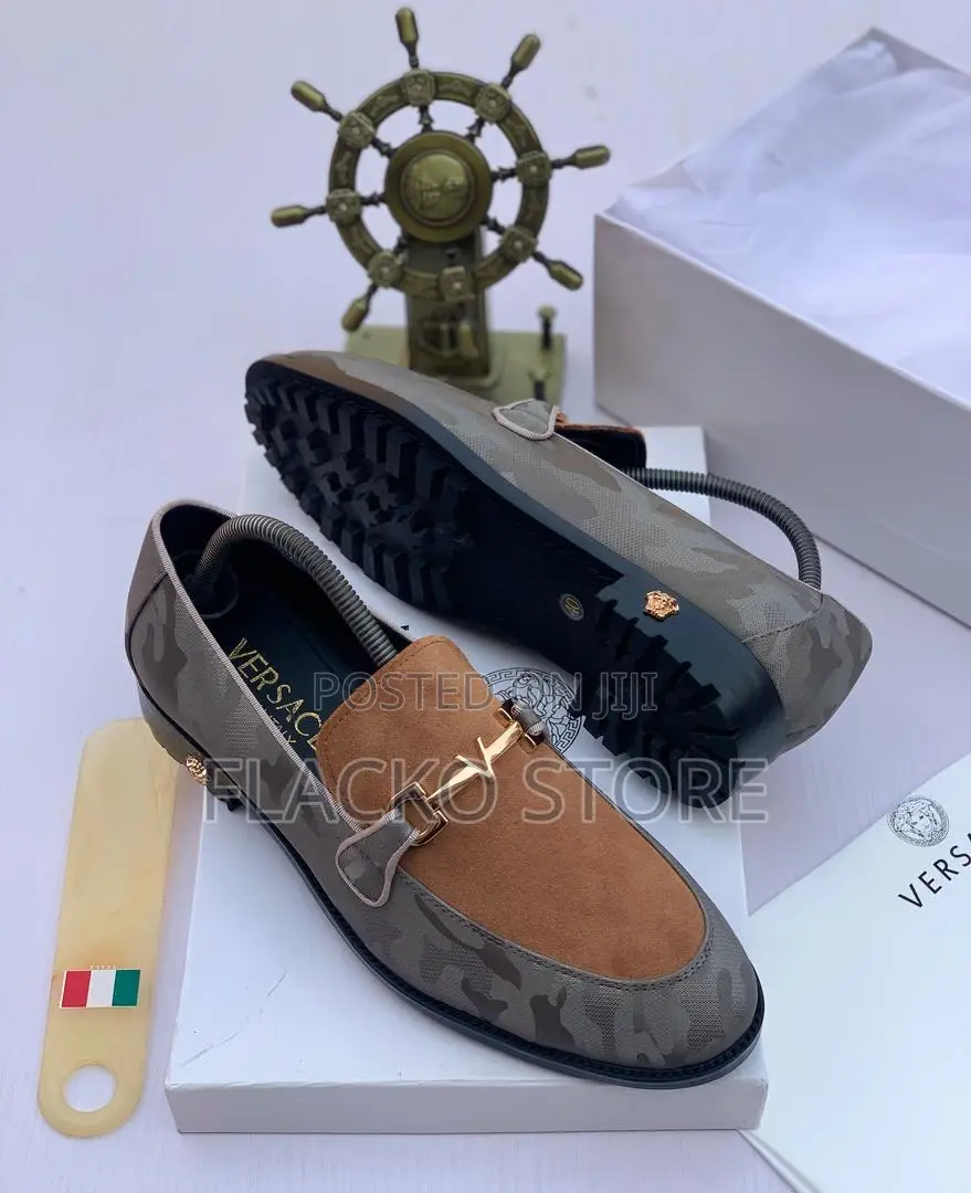 Original Versace Loafers Shoes