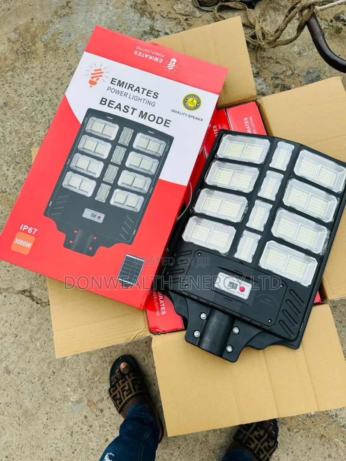 3000watts All in One Solar Street Light