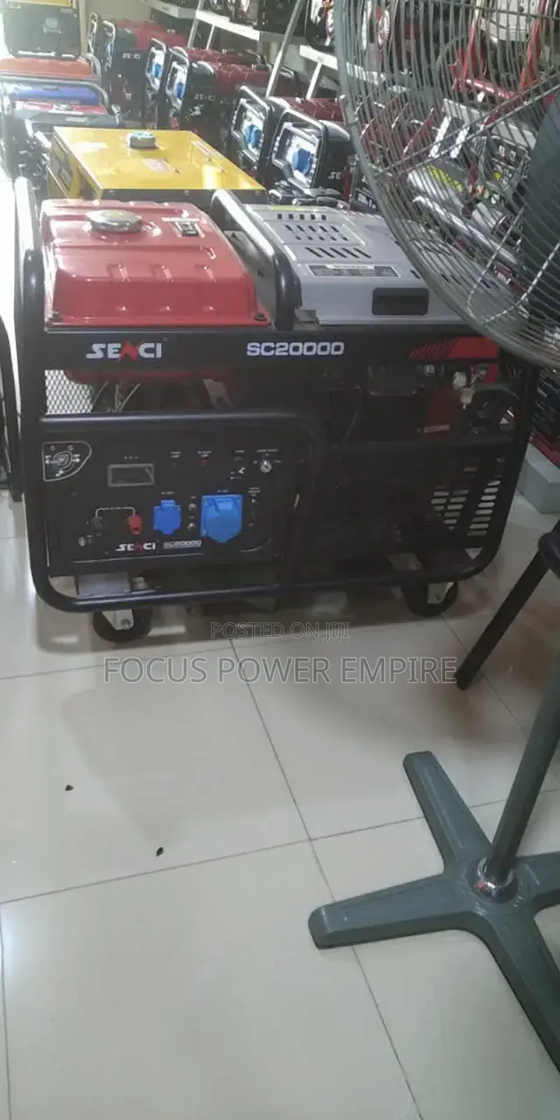 Original 15.0kva Senci Gen 2 Cylinder Petrol  Copper Coil