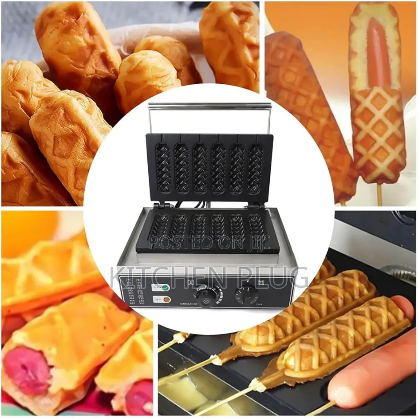 Commercial Electric Waffle Maker