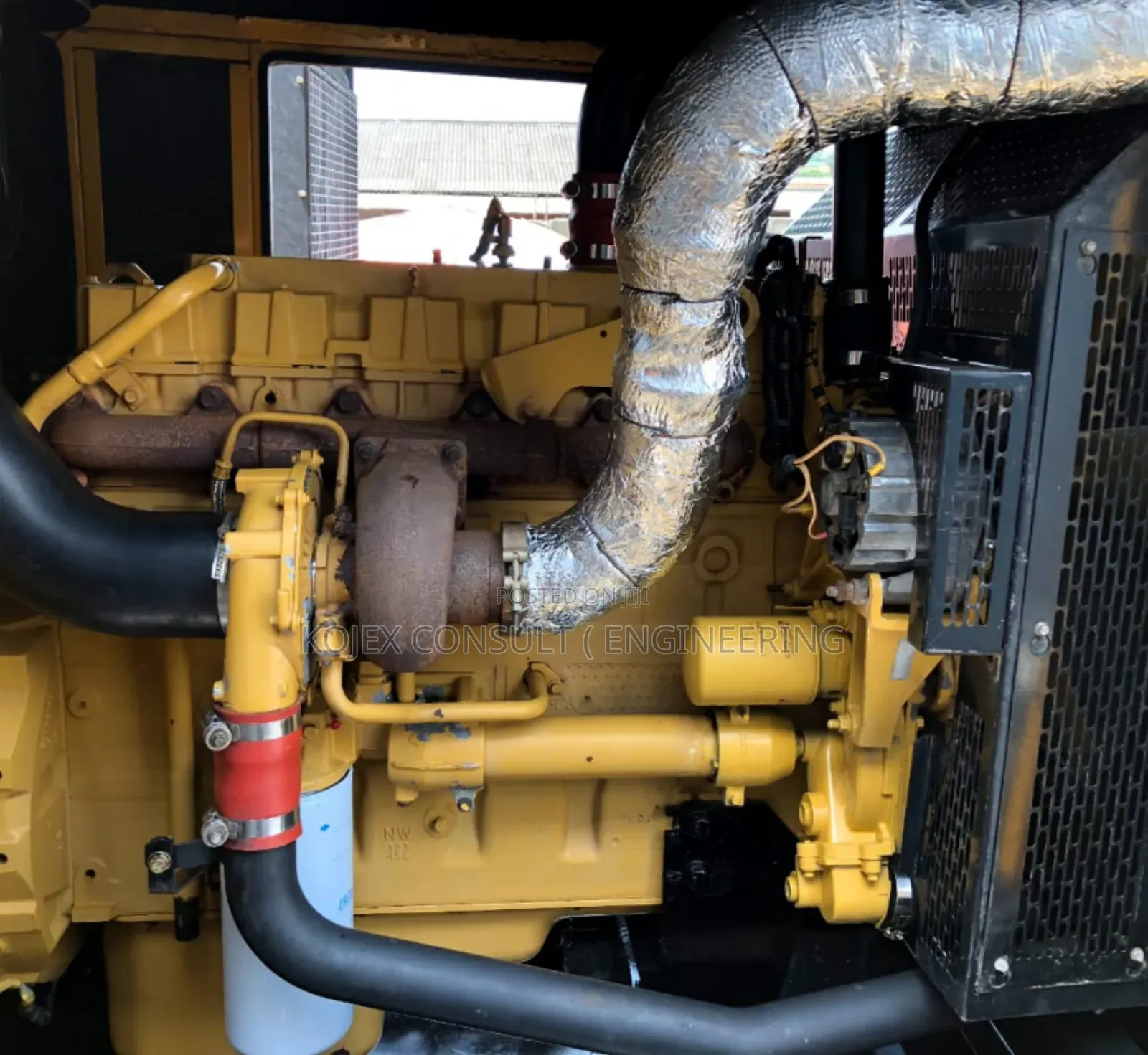 250kva Cat Soundproof Generator at 23m