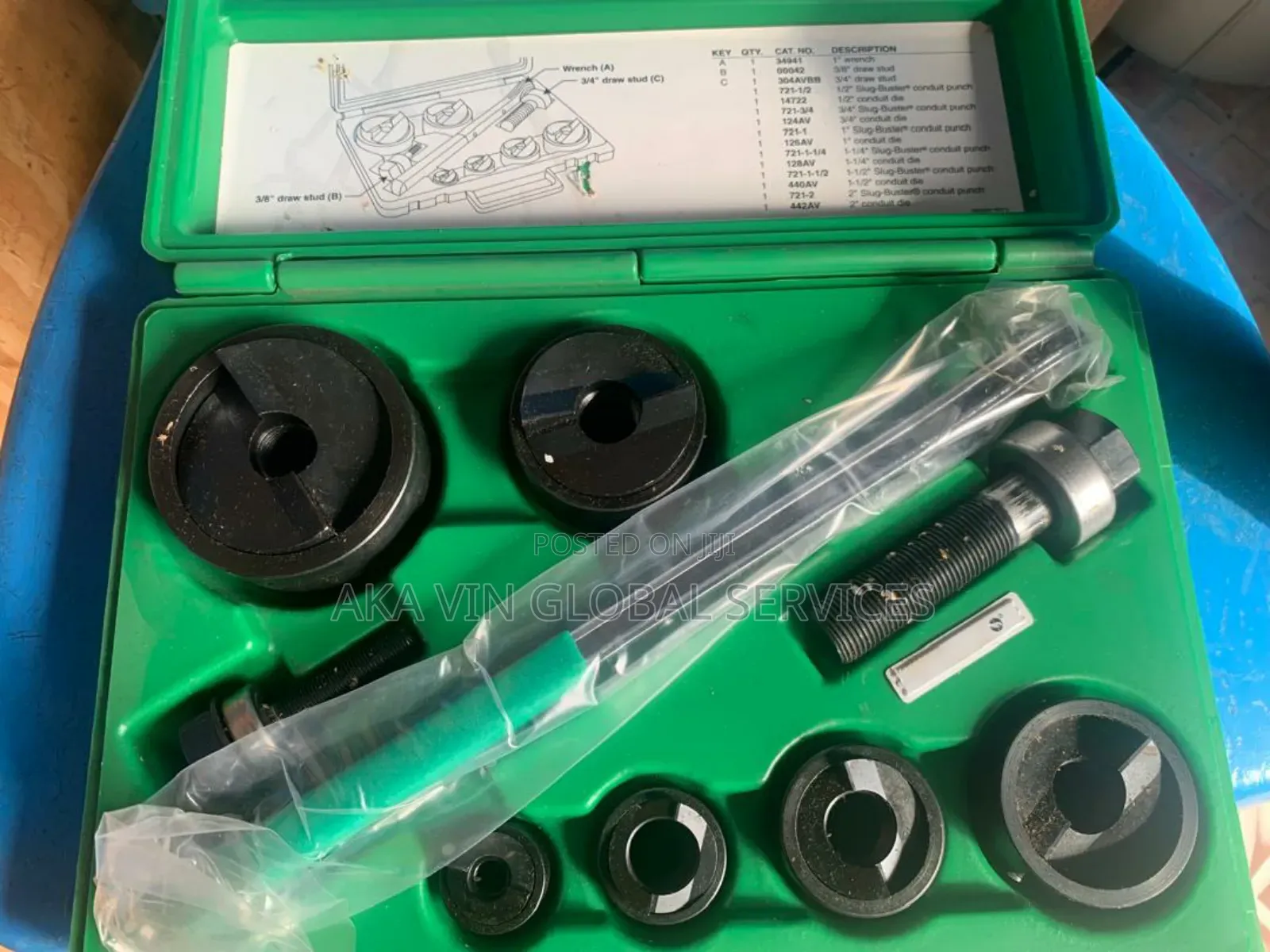 Greenlee Knockout Punch Driver Set
