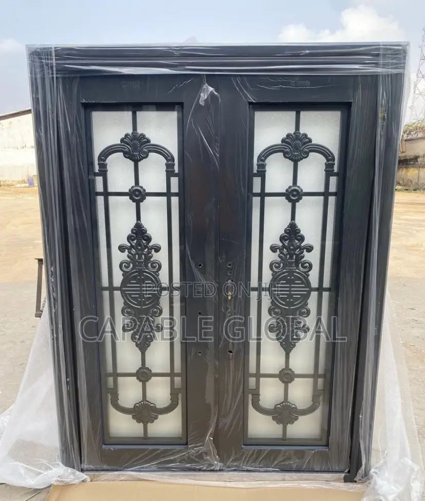 Massive Glass Door for Waiting Room