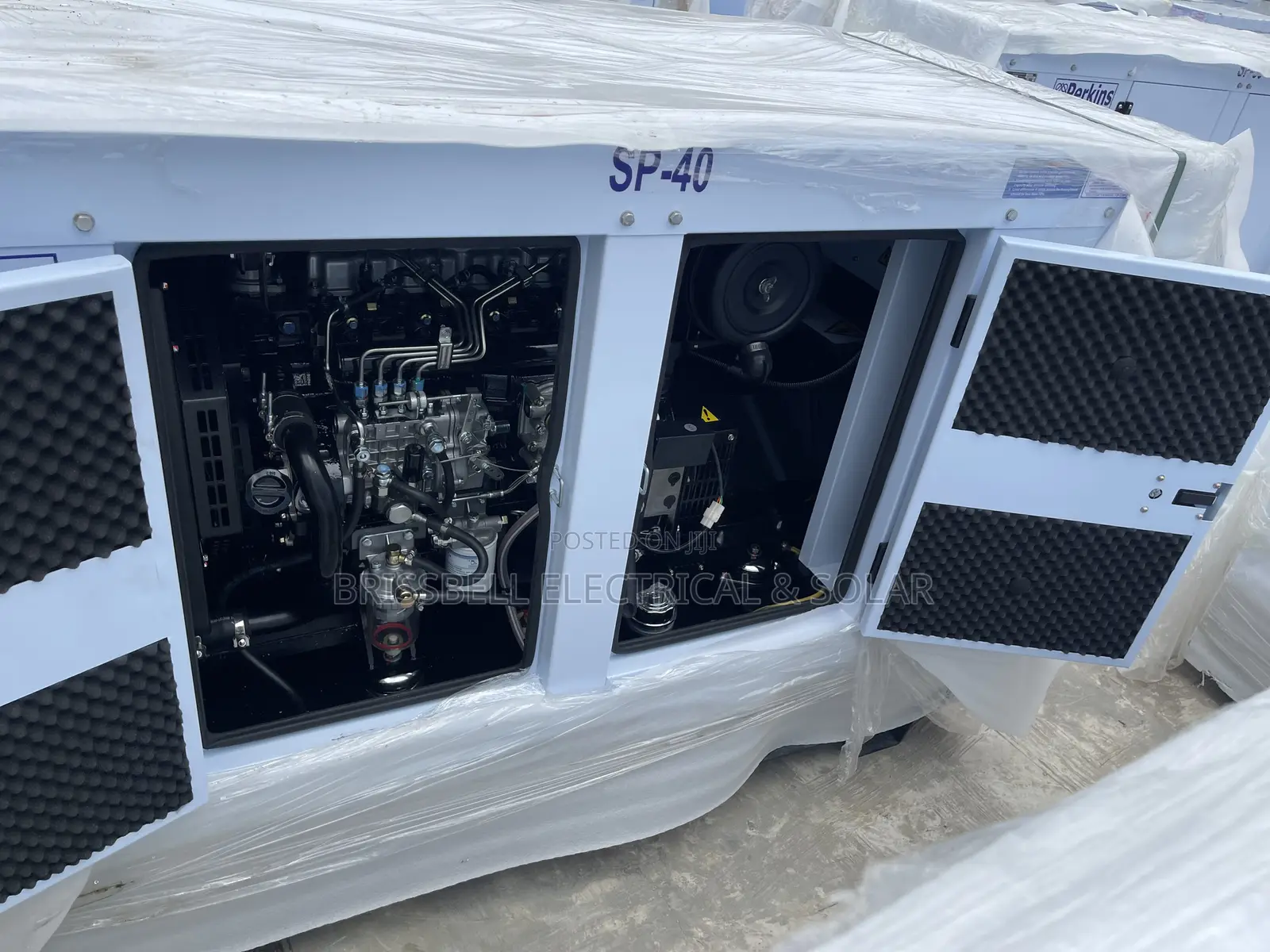 Strong England Perkins Soundproof Diesel Generator 40kva