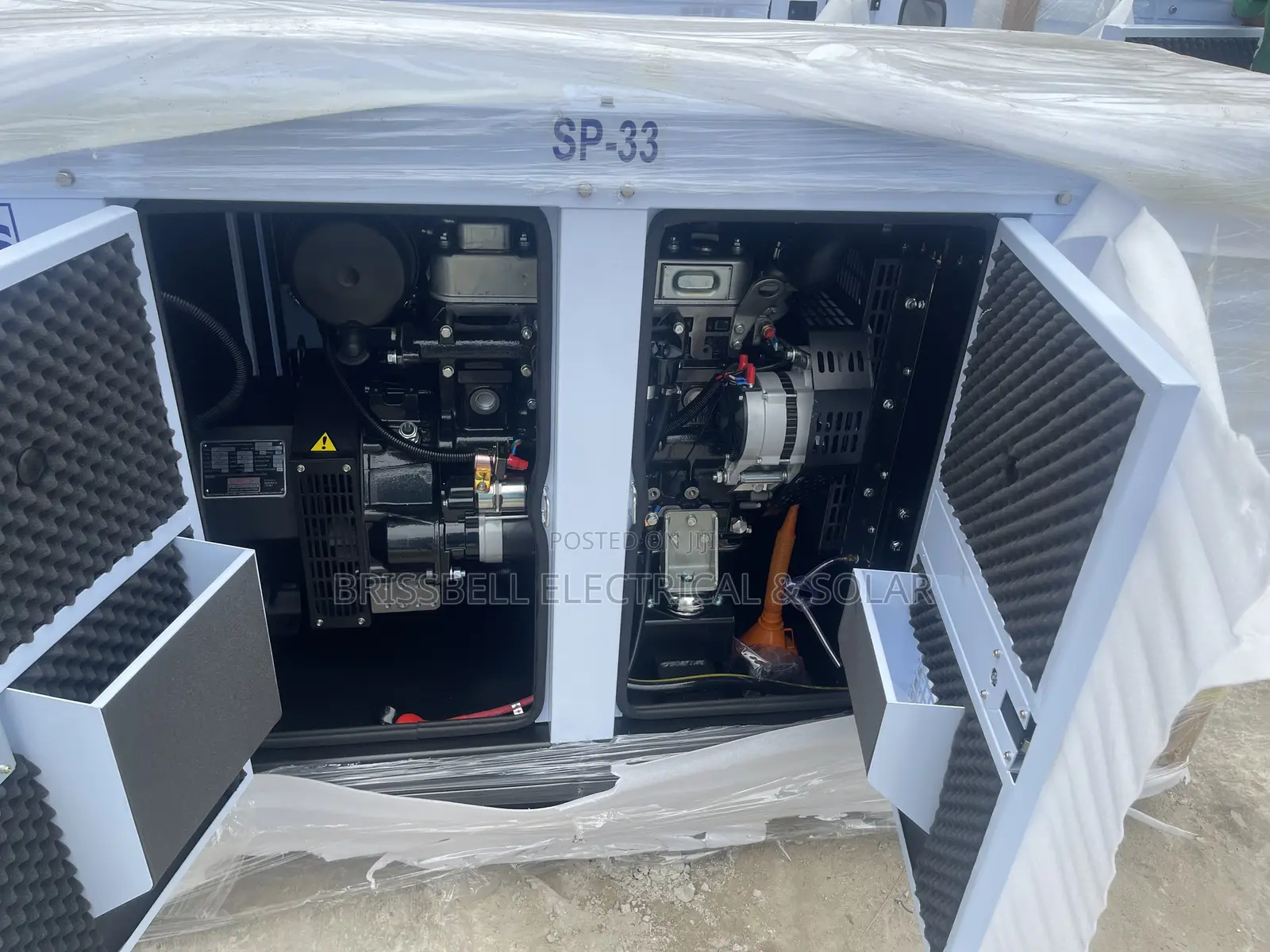 Strong England Perkins Soundproof Diesel Generator 33kva