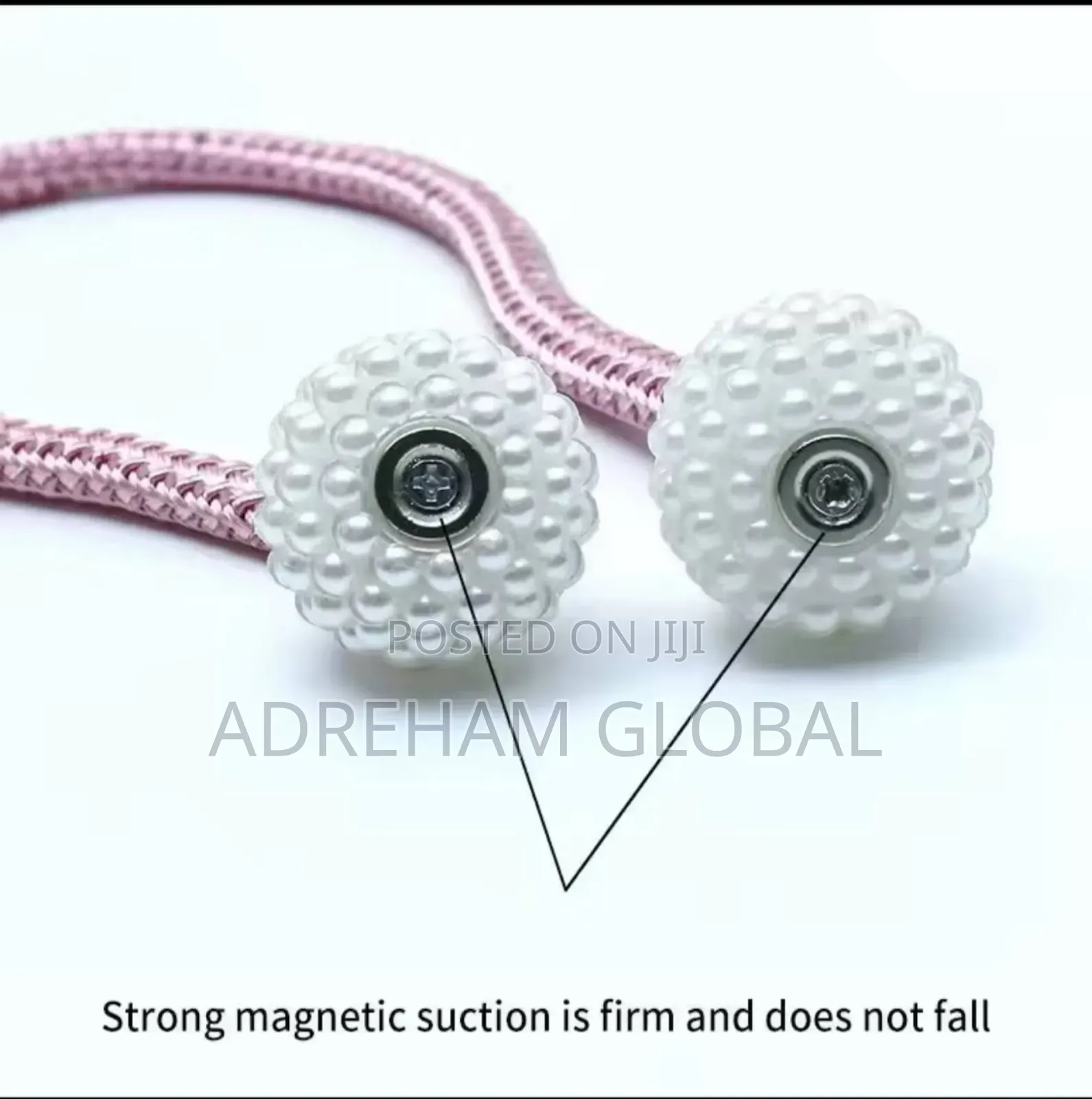 Pearl Magnetic Curtain Clip Buckle Curtain Holders Hanging