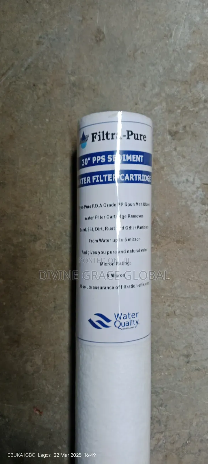 30inches Candle Filter