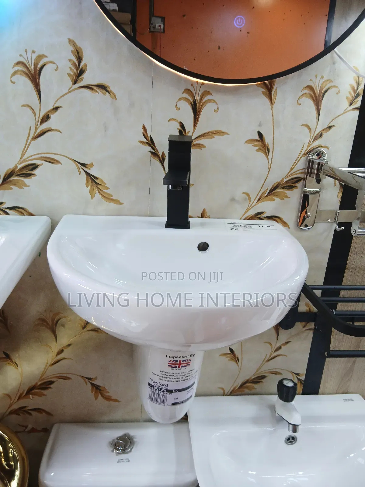 Twyford Wall Hung Wash Hand Basin