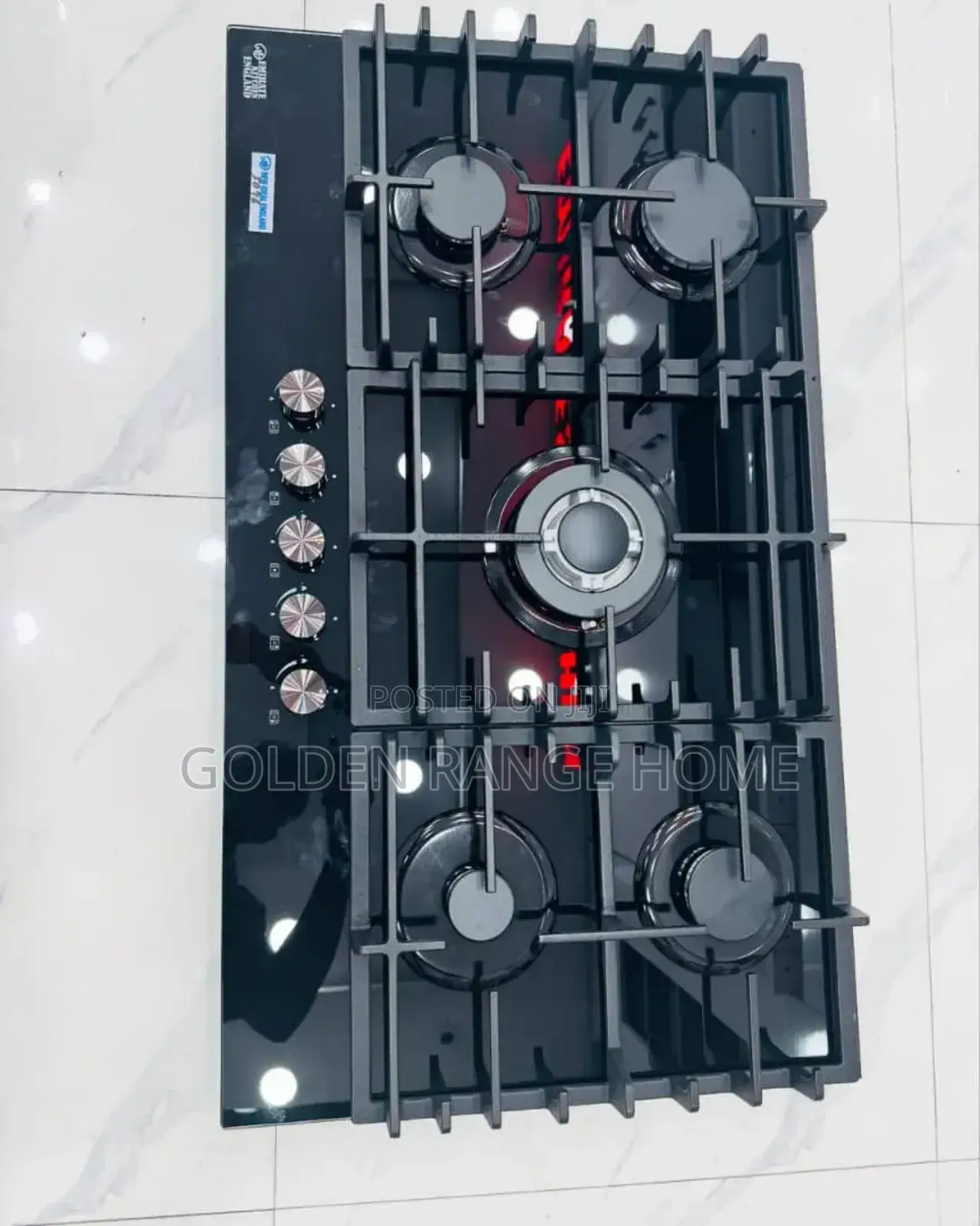 Emirates England 5 Burner Gas Hob With Self Ignite
