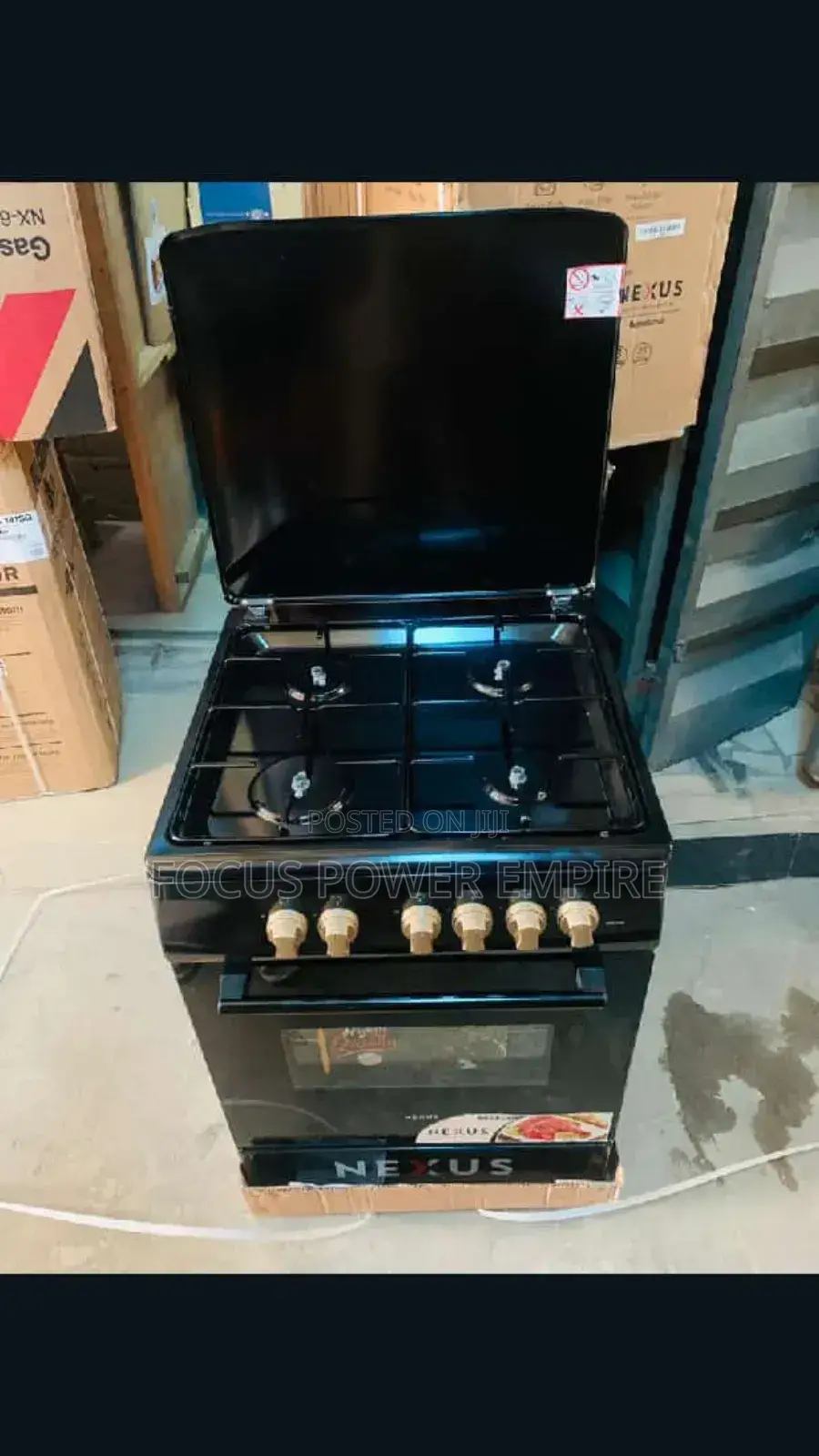 Original Nexus 4burner Gas Cooker Can With Only Gas Cooker