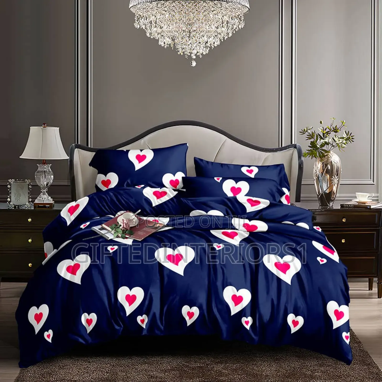 6 By 6 Love Duvet Set