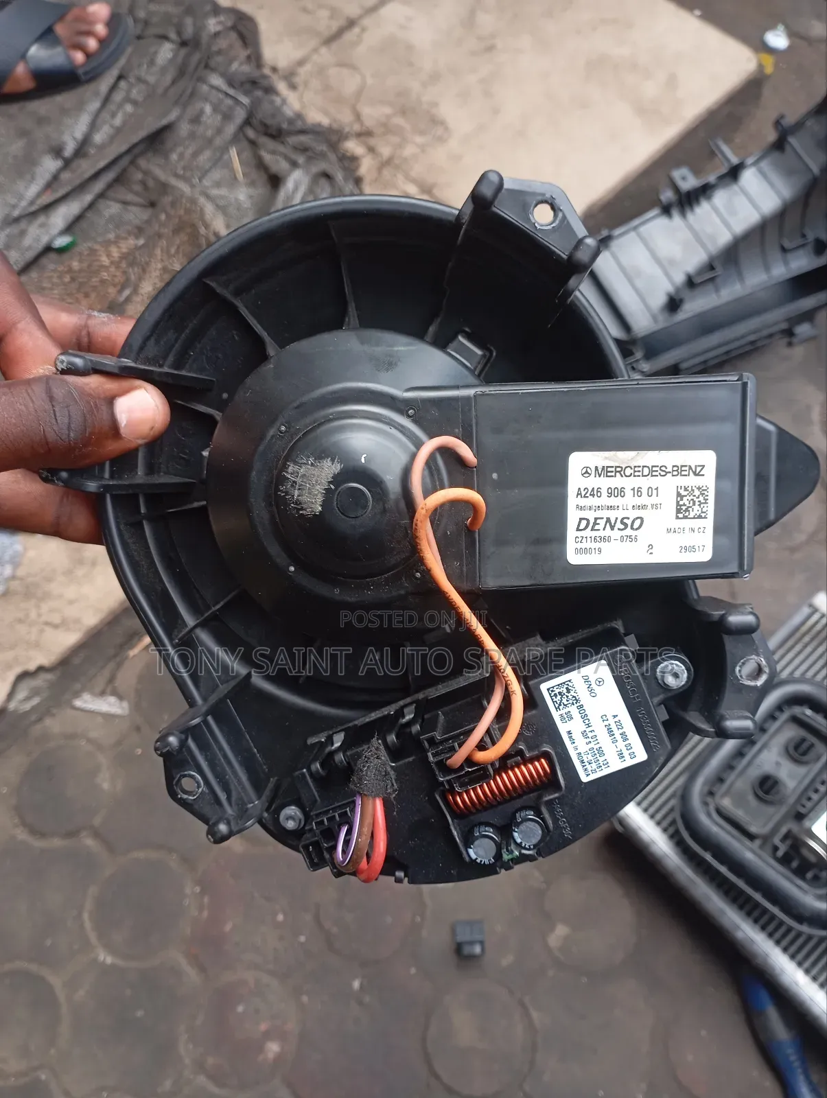 Ac Blower Fan Cla250 Mercedes Benz 2013-2017