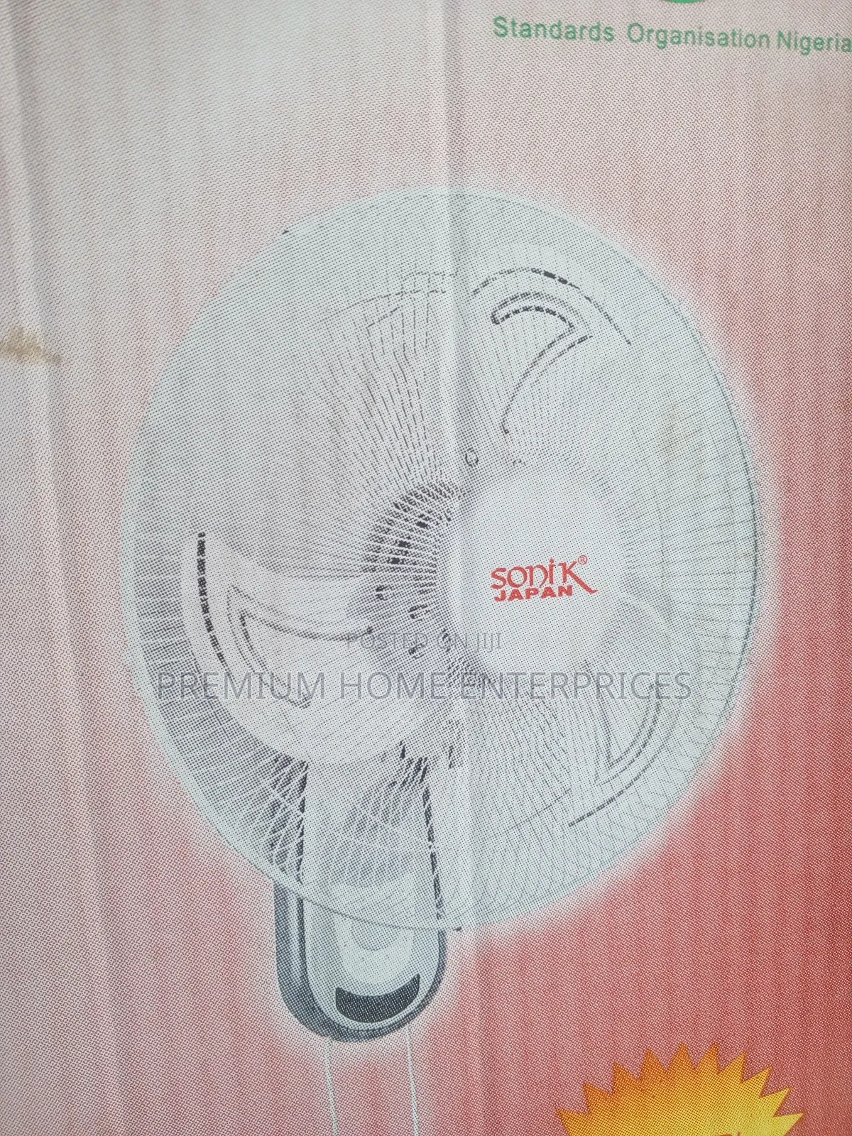 Sonik Japan 16 Inches Wall Fan