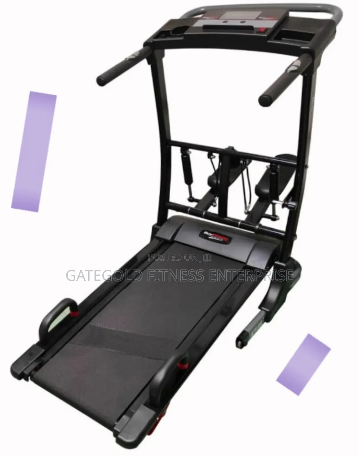 3-in-1 Multi-Functional Manual Treadmill Kt085
