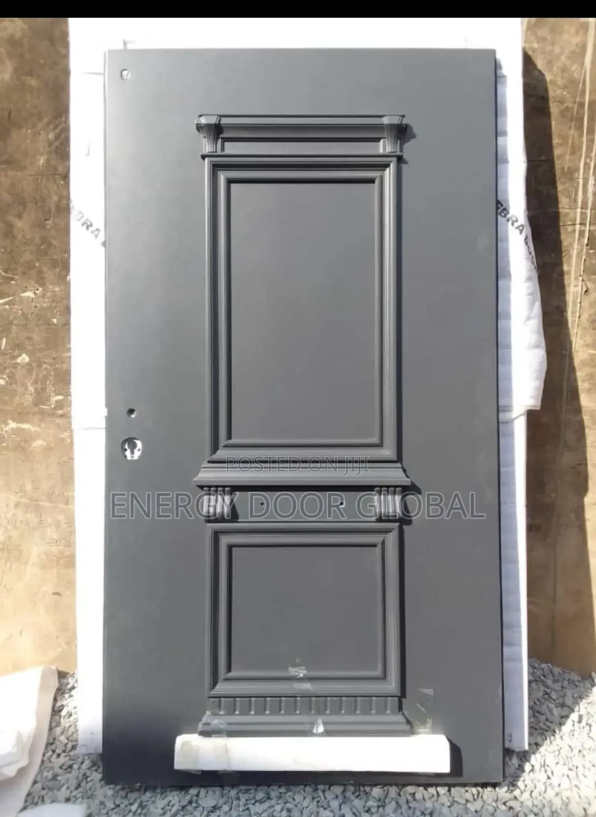 Rugged Gray Double Box 4ft Isreali Decorative Ulta Door