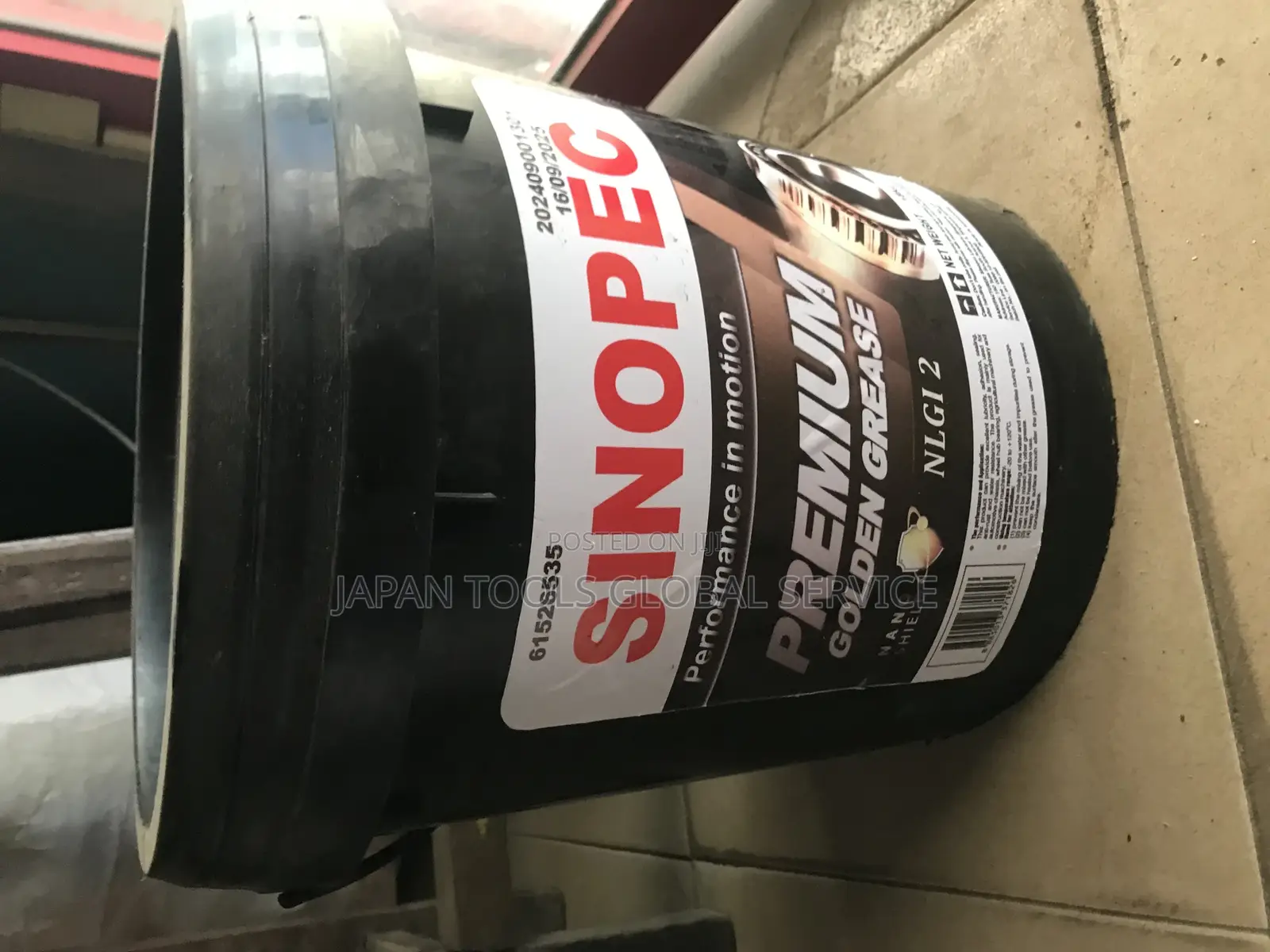 Sinopec Premium Golden Grease Nlgi 2 15kg