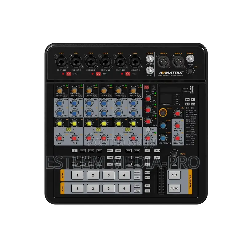Avmatrix Shark H4m 4-Ch Hdmi Audio Video Switcher