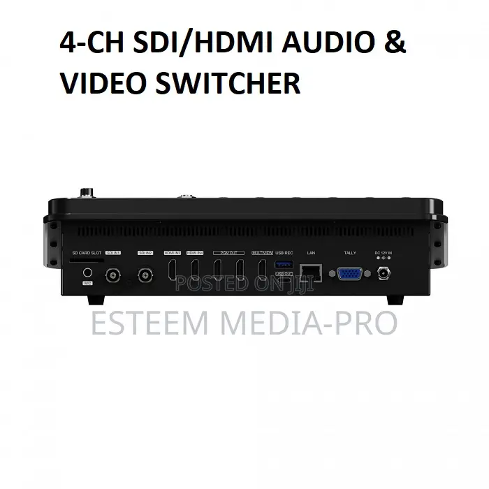 Avmatrix Shark H4m 4-Ch Hdmi Audio Video Switcher