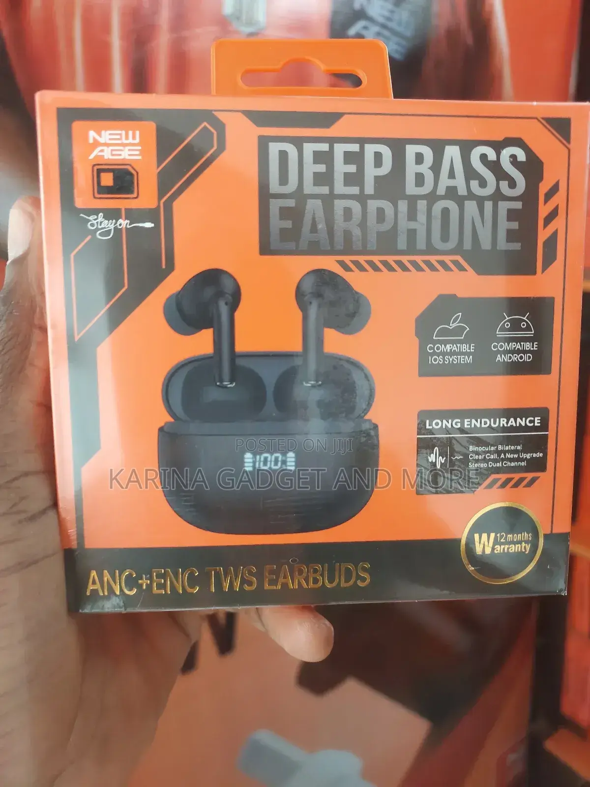 Newage Deep Base Easrphone