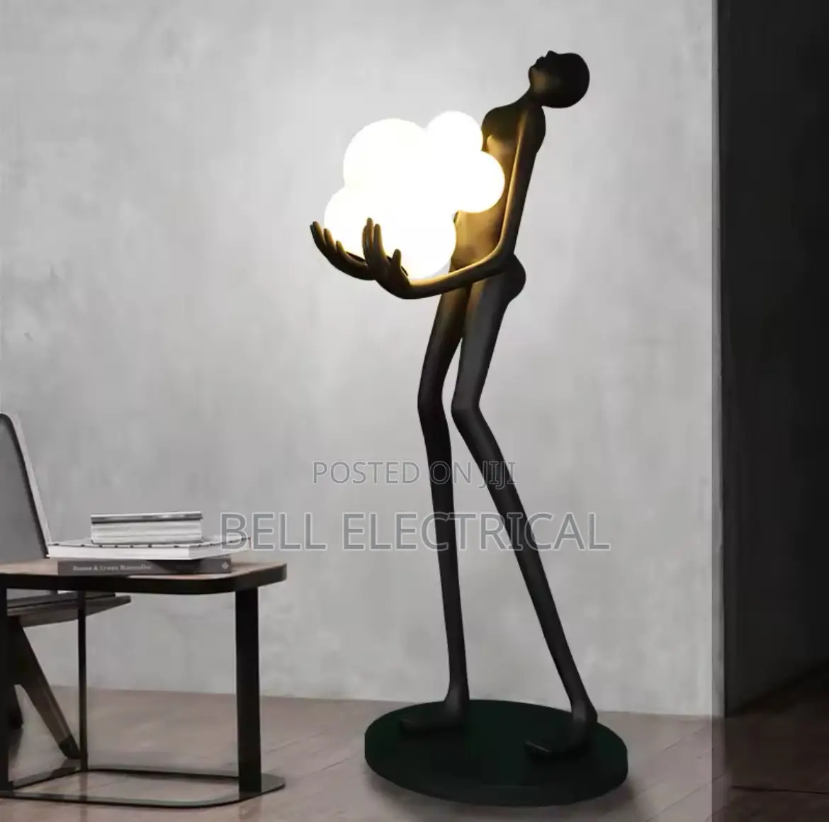 Modern Portrait Art, Statues, Balls, Floor Lamps