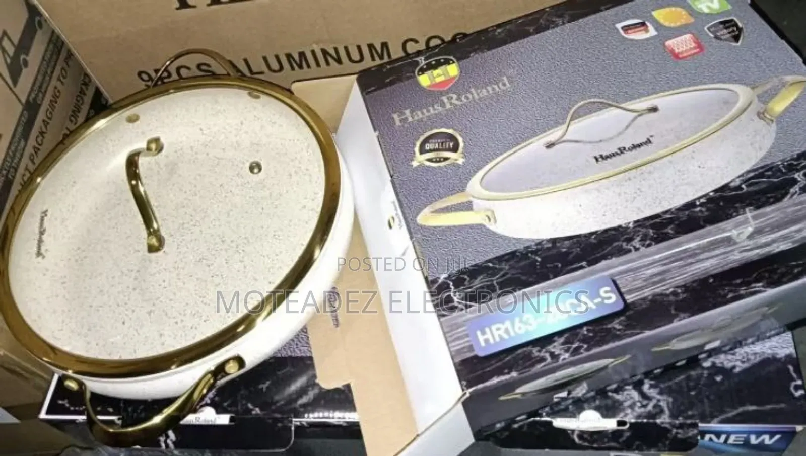 Haus Roland Non Stick 11pcs Die Cast Aluminium Cookware Set
