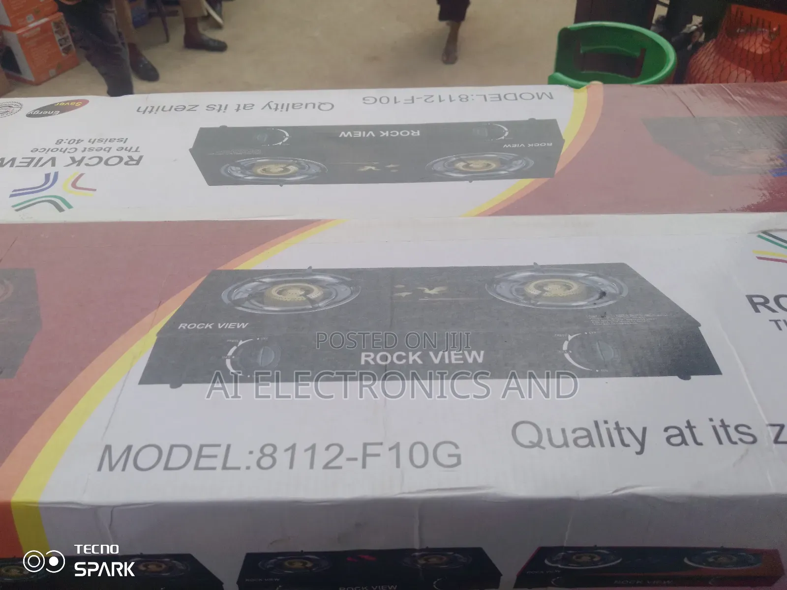Rock View Gas Cooker 2 Burner Table Top.