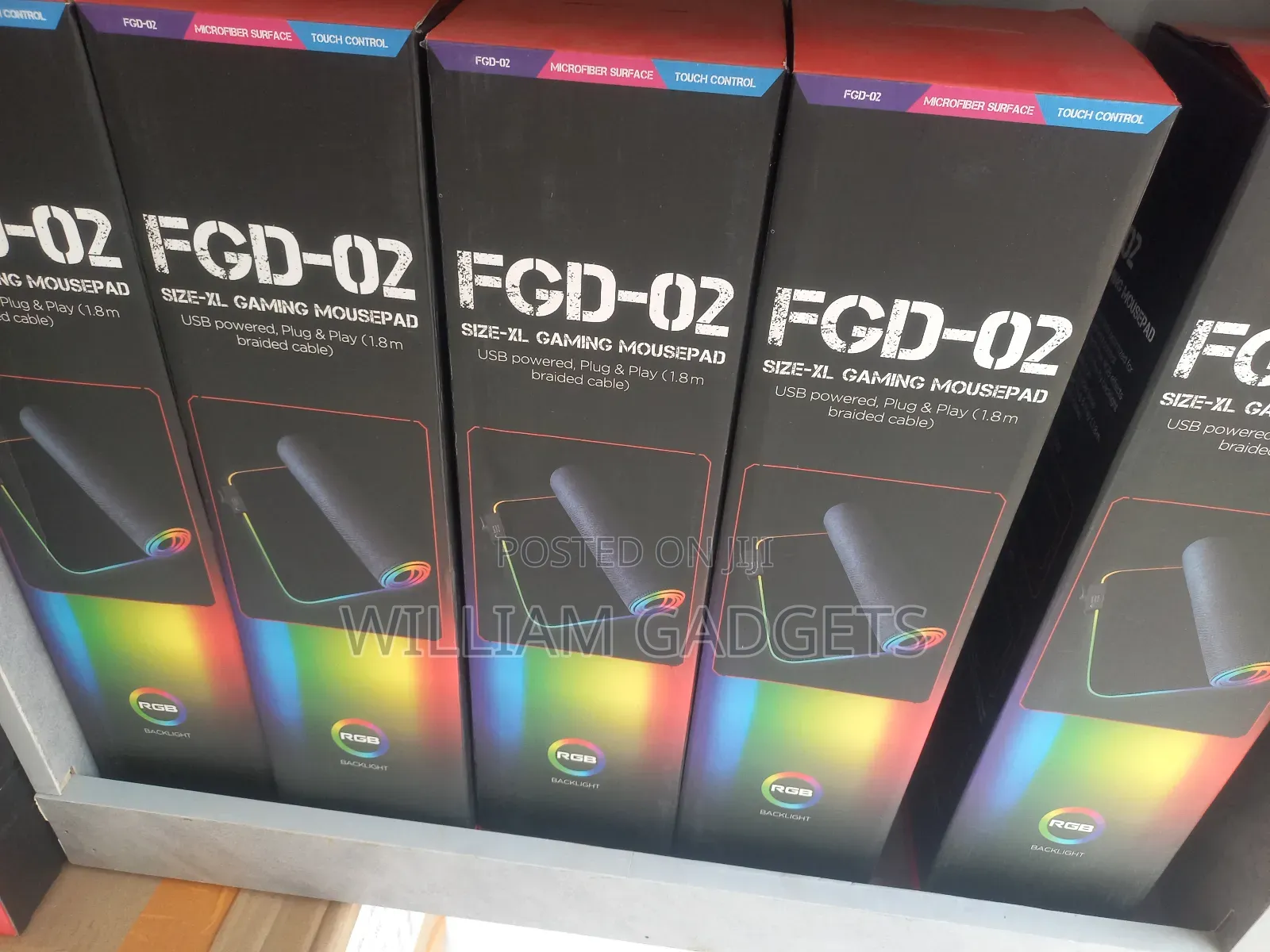 RGB FGD-02 Gaming Mouse Pad