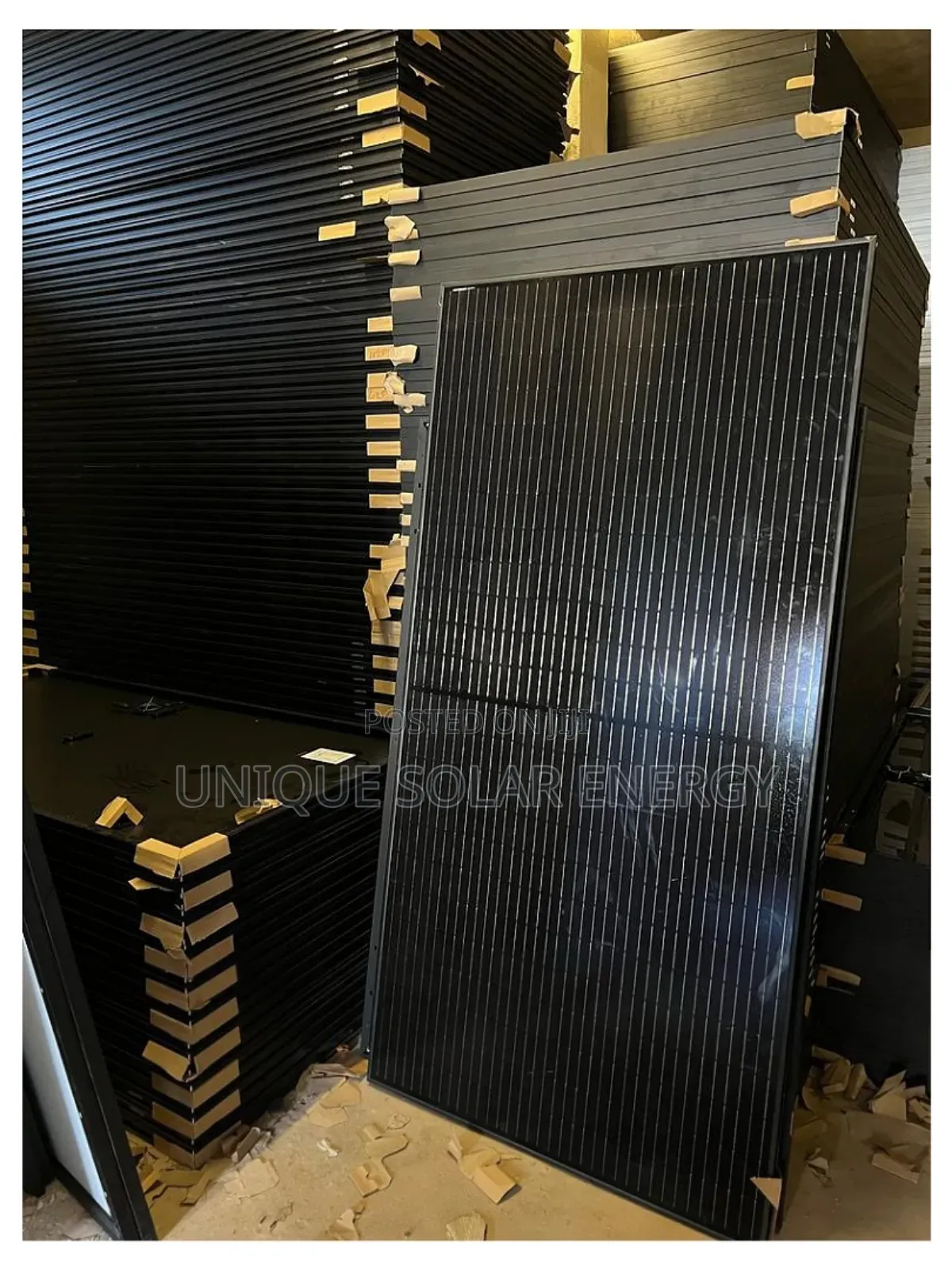 410w All Black Mono Crystal Panels