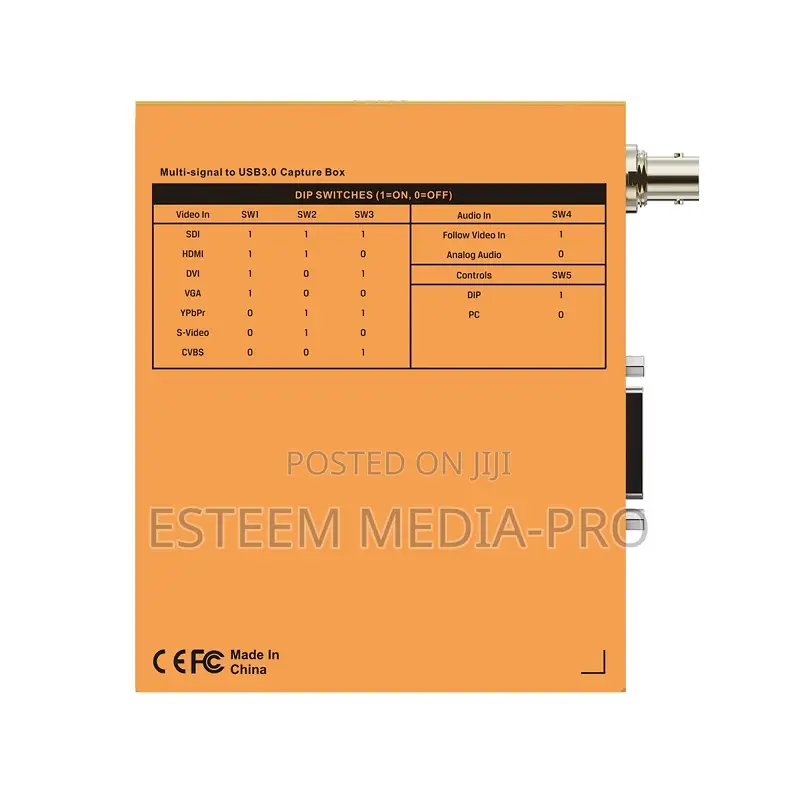 Avmatrix Uc7018 Multi-Signal to Usb3.0 Capture