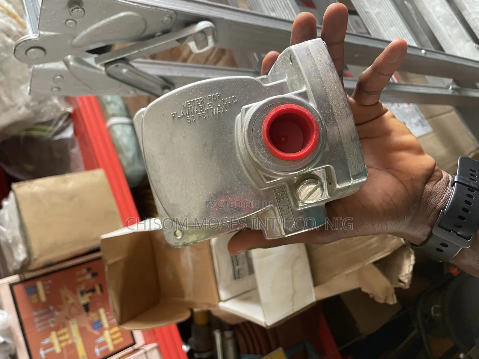 Mechanical Disk Fuel Flowmeter (Model Fm-200 Fuel Meter)