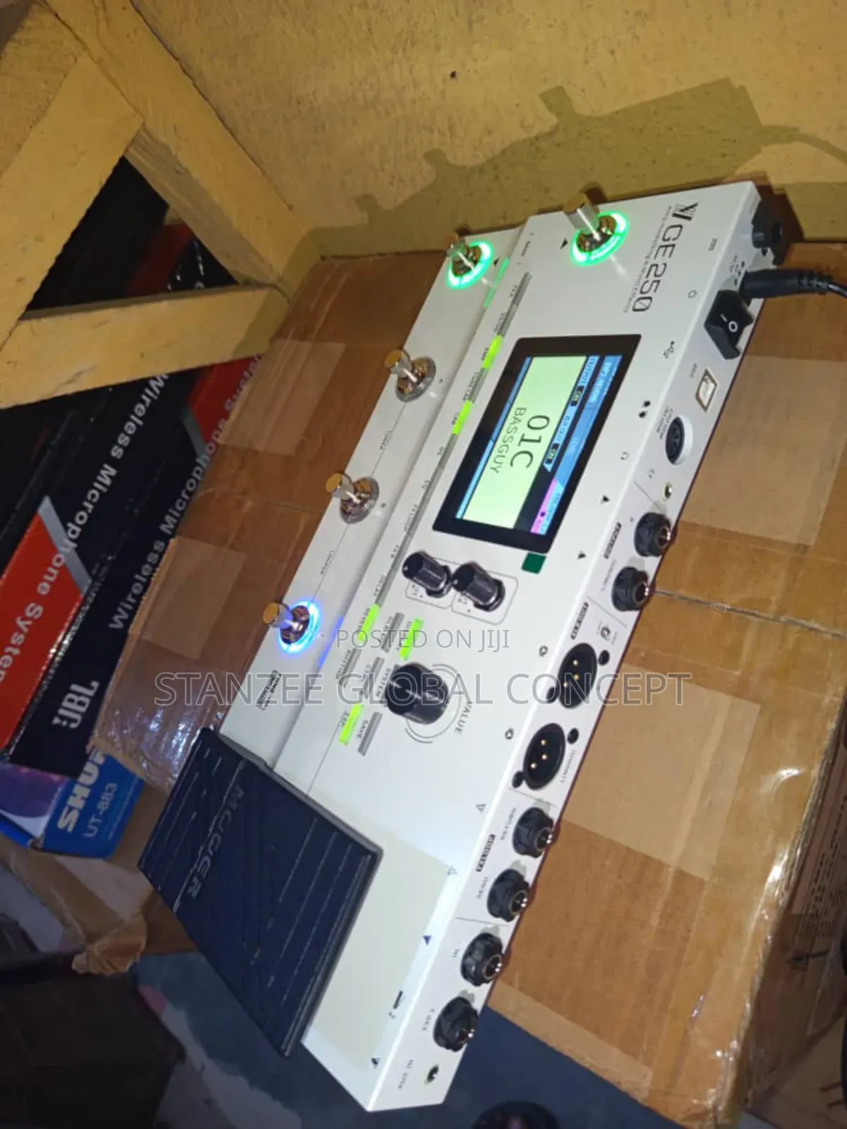 Mooer Ge250 Multi Effects Processor With Midi Function