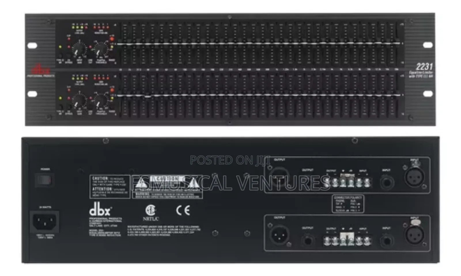Equalizer DBX 2231 Dual 31-Band Graphic Eq