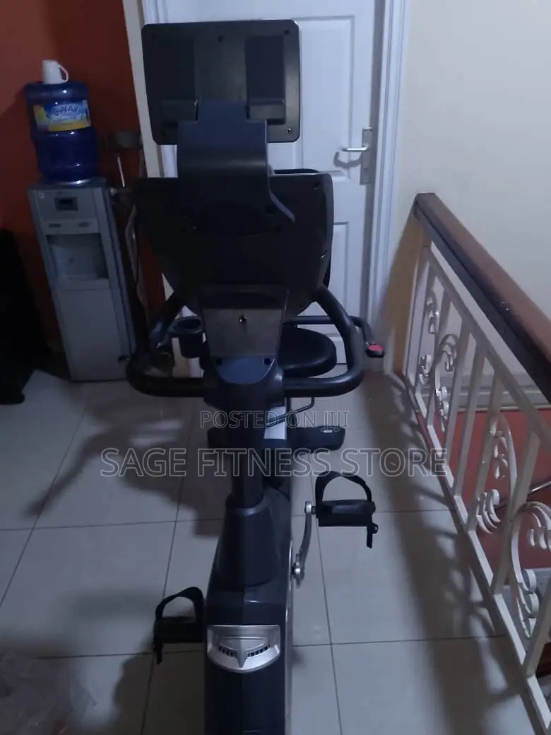 Large American Fitness Recumbent Bike