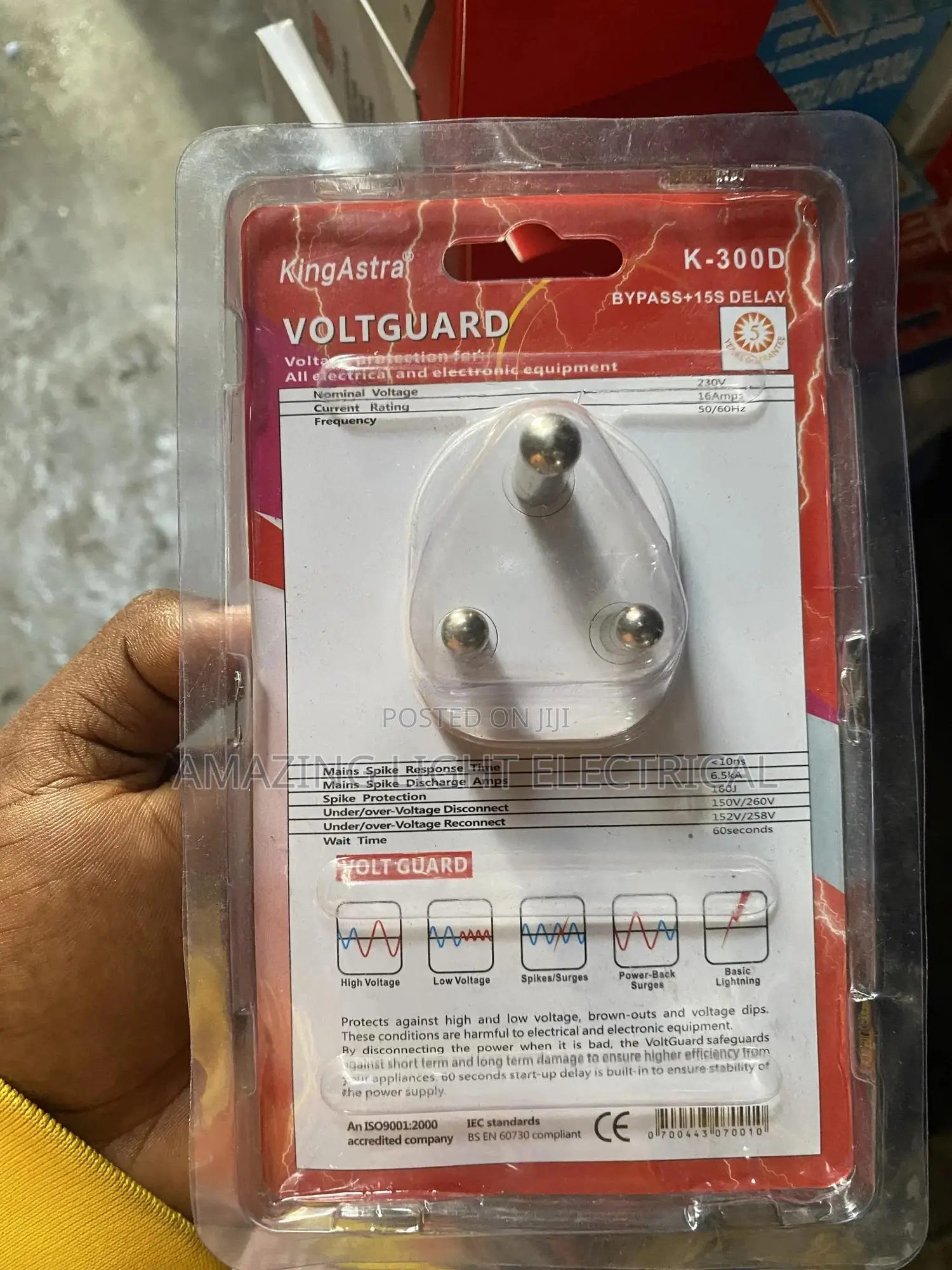 Automatic Voltage Stabilizer 15amps