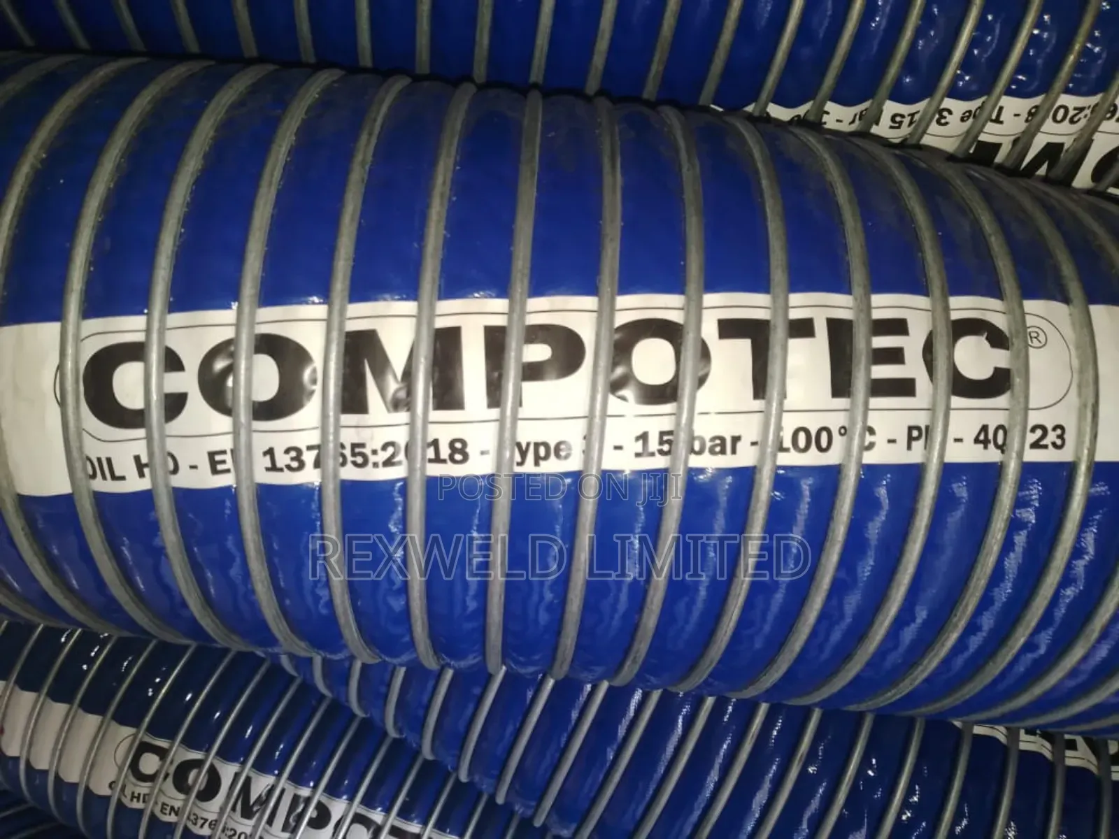 Compotec Oil and Fuel Transfer Heavy Duty Hose 8”