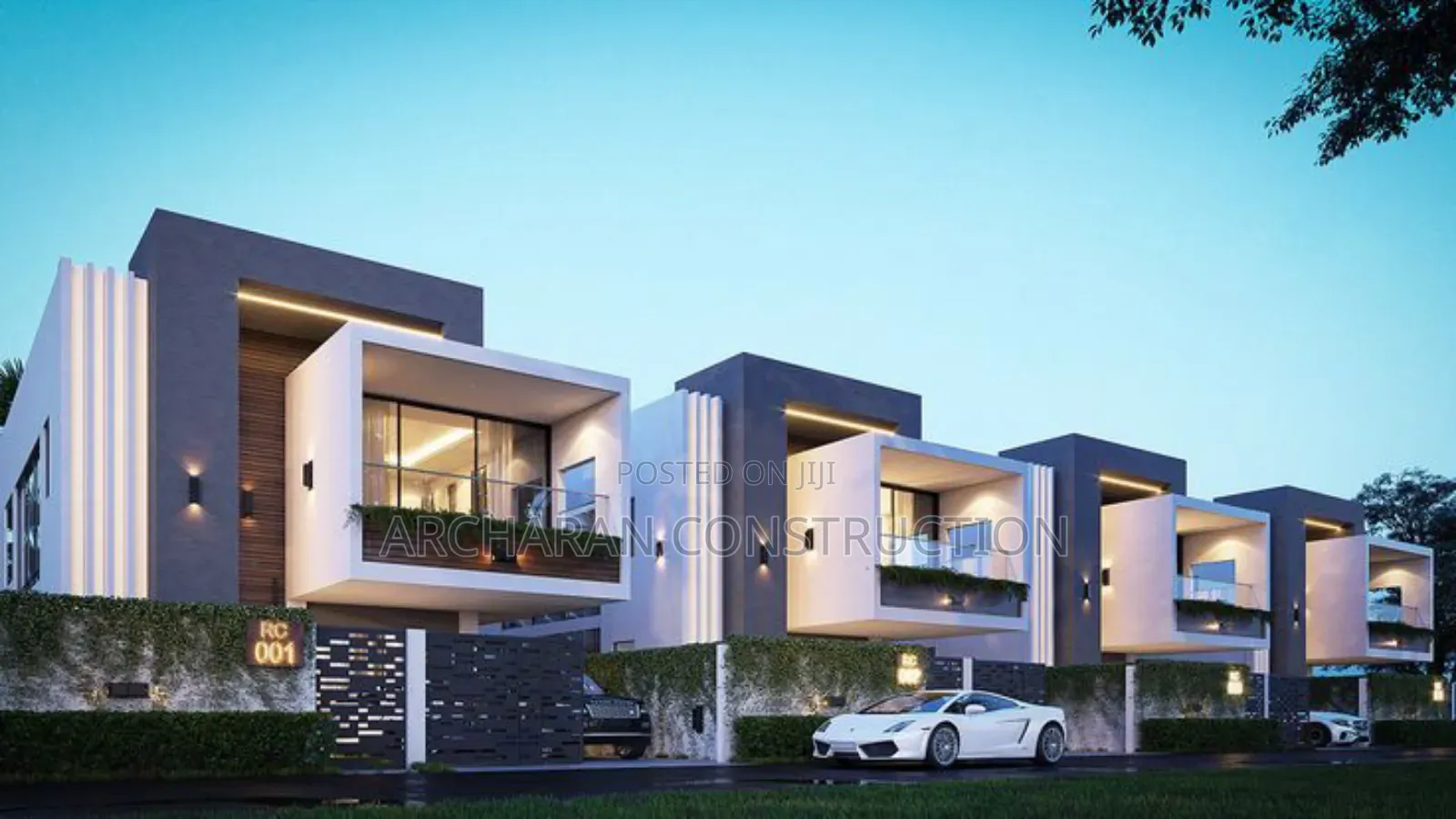 4 Bedroom Duplex Design for Estate in Sangotedo