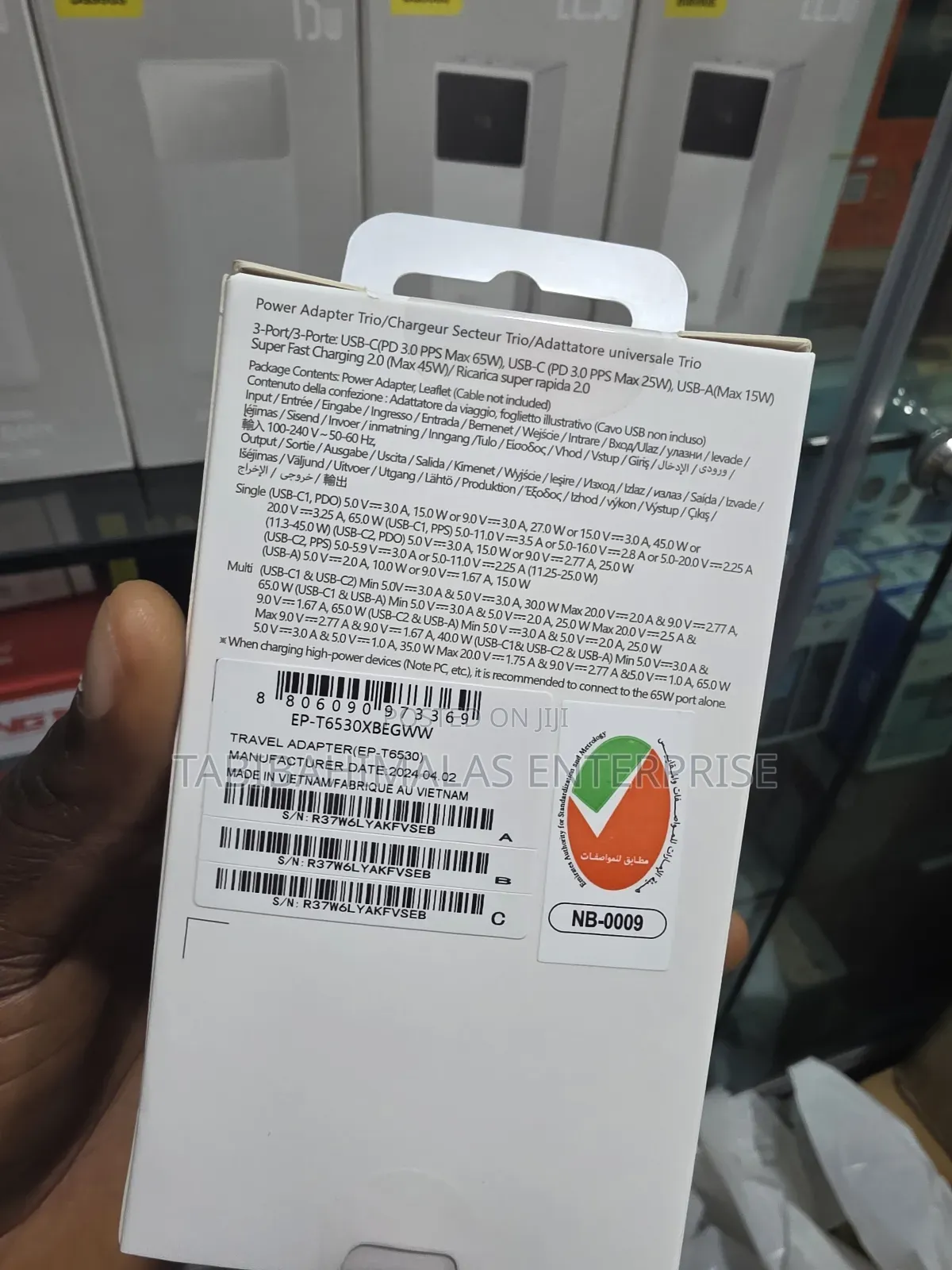 Samsung 65w Pd Adapter Trio