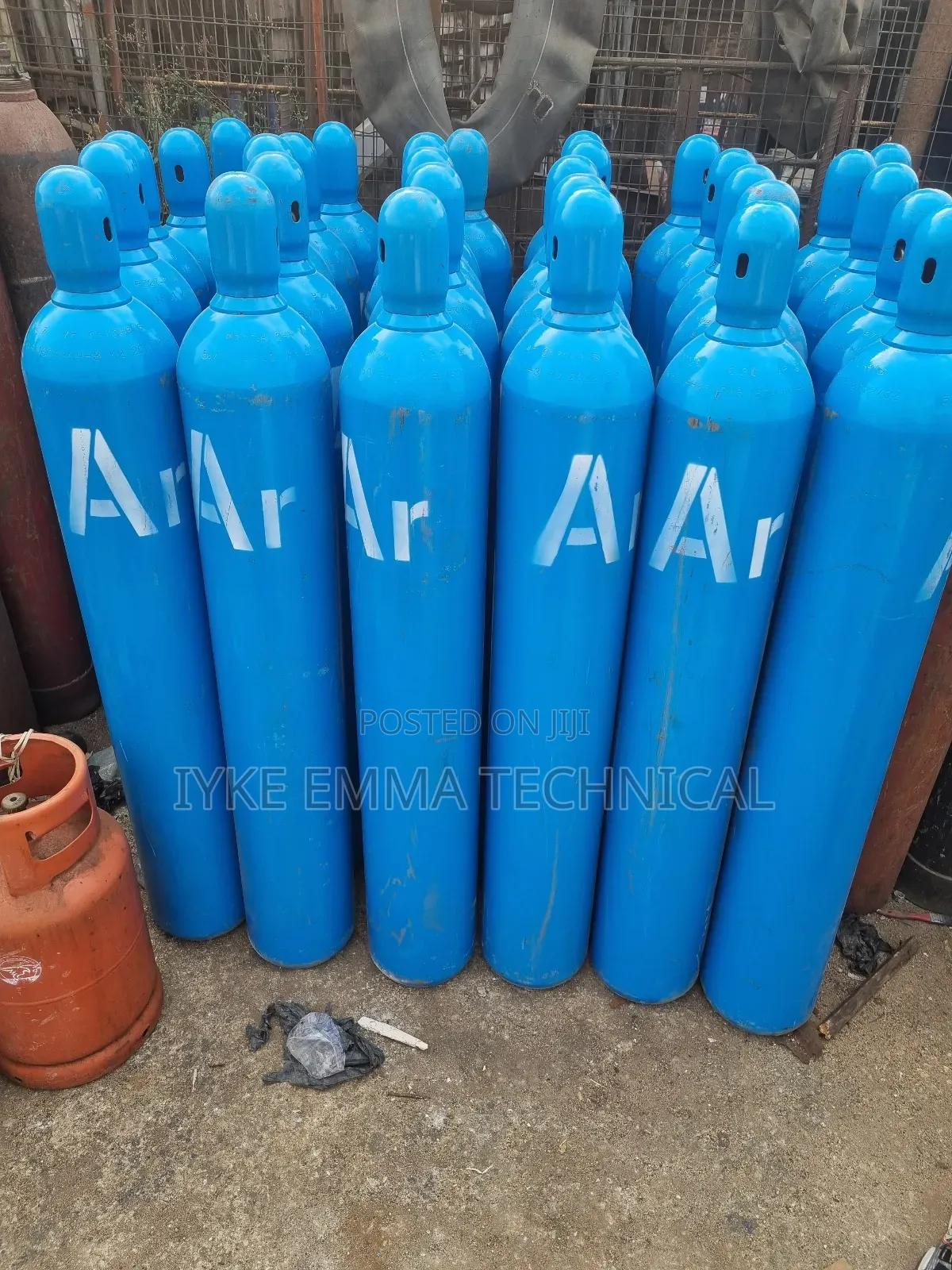 Argon Gas Cylinder 50l 200bar 99.9999% Purity