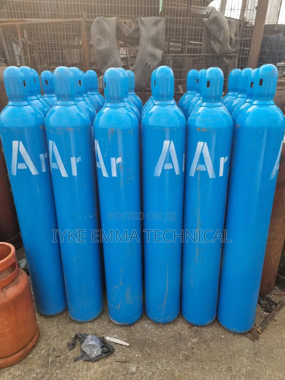 Argon Gas Cylinder 50l 200bar 99.9999% Purity