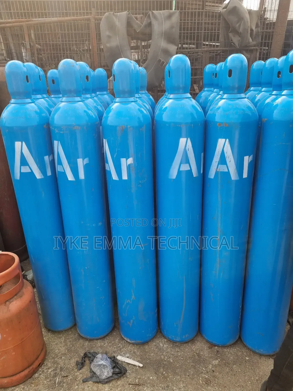 Argon Gas Cylinder 50l 200bar 99.9999% Purity