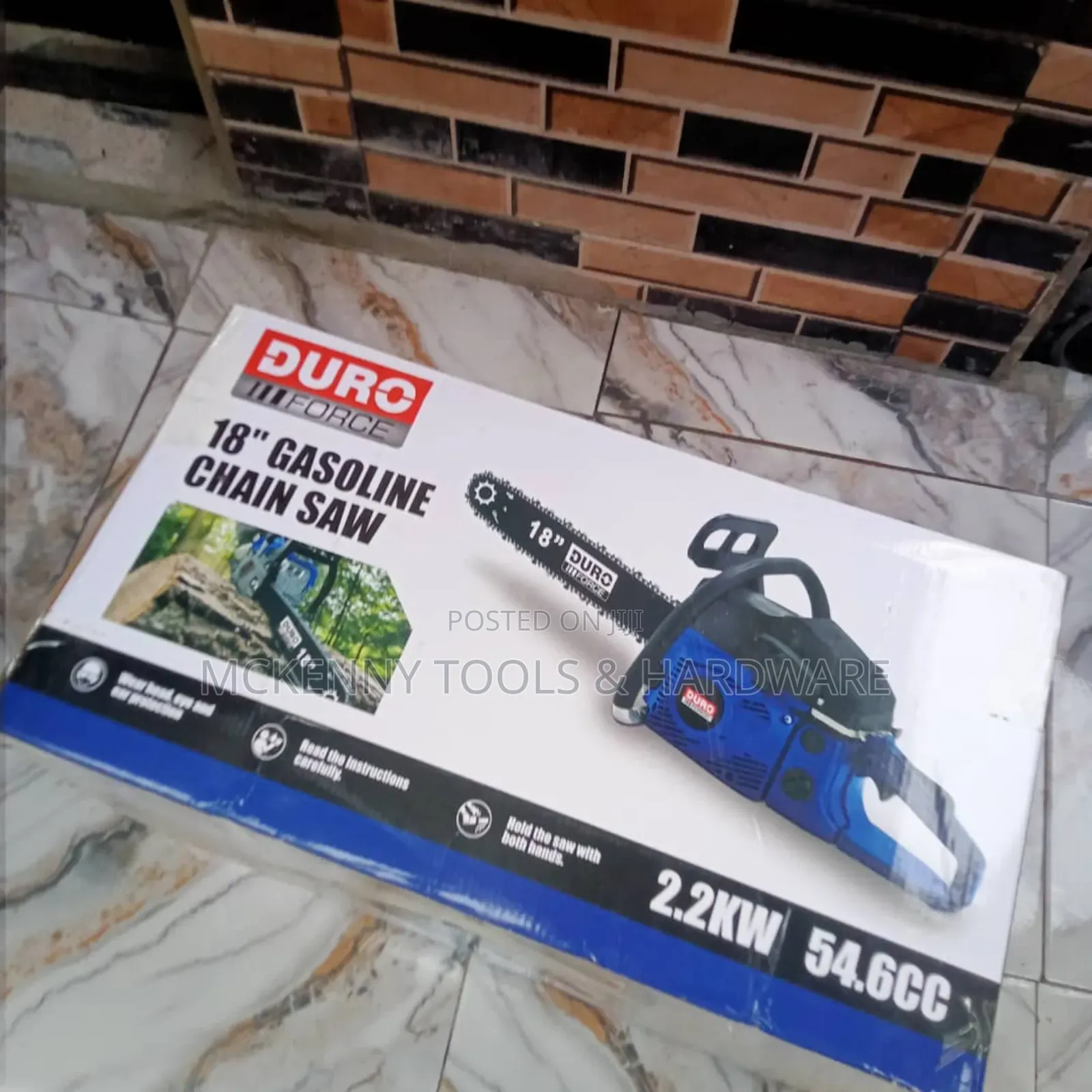 Durco Force 18" Gasoline Chain Saw 18" . 2.2kw