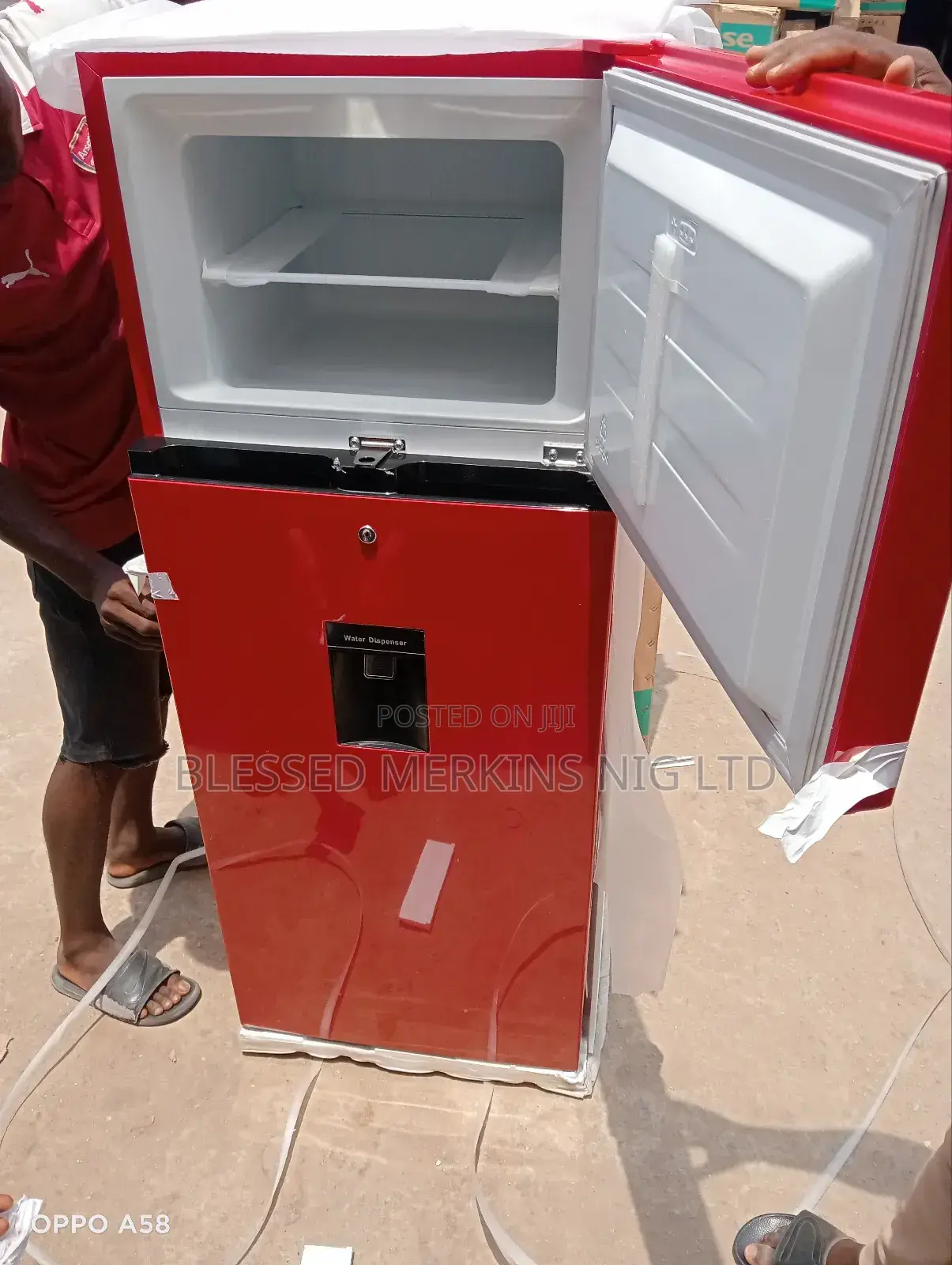 Hisense Double Door Fridge With Dispenser