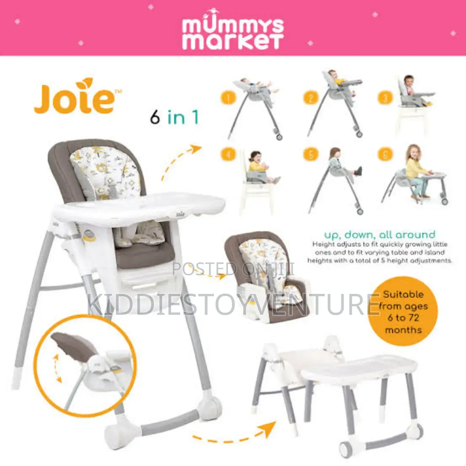 Joie Multiply 6 in 1 High Chair