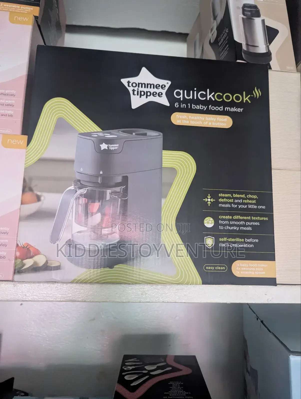 Tommee Tippee Quickcook 6 in 1 Baby Food Maker