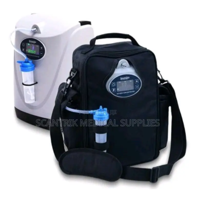 Battery Operated Portable Oxygen Concentrator With Trolley