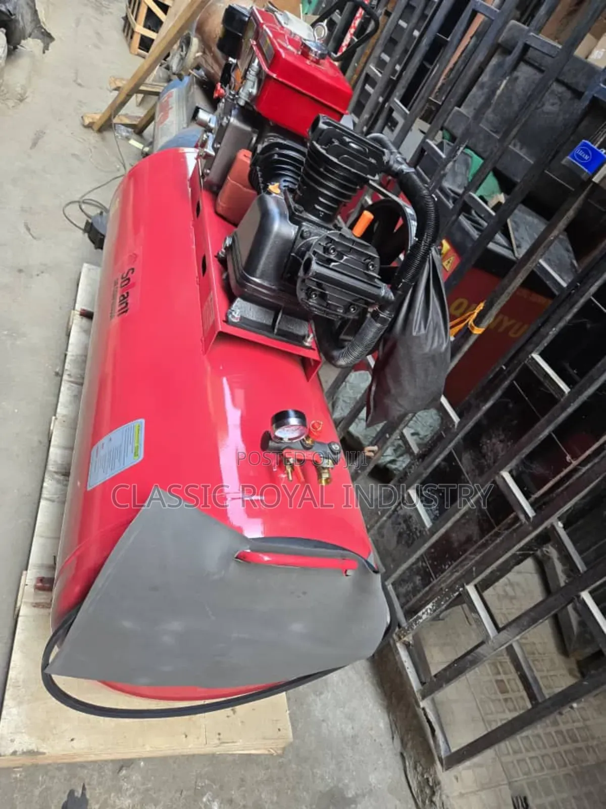 500 Liters Air Compressor Diesel Engine