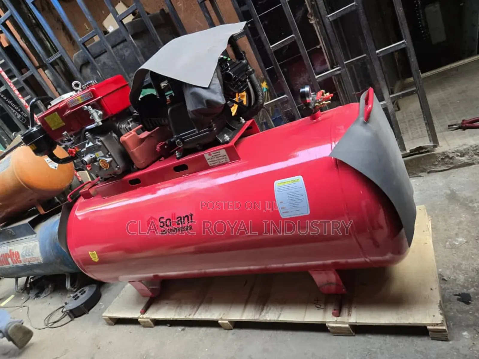 500 Liters Air Compressor Diesel Engine