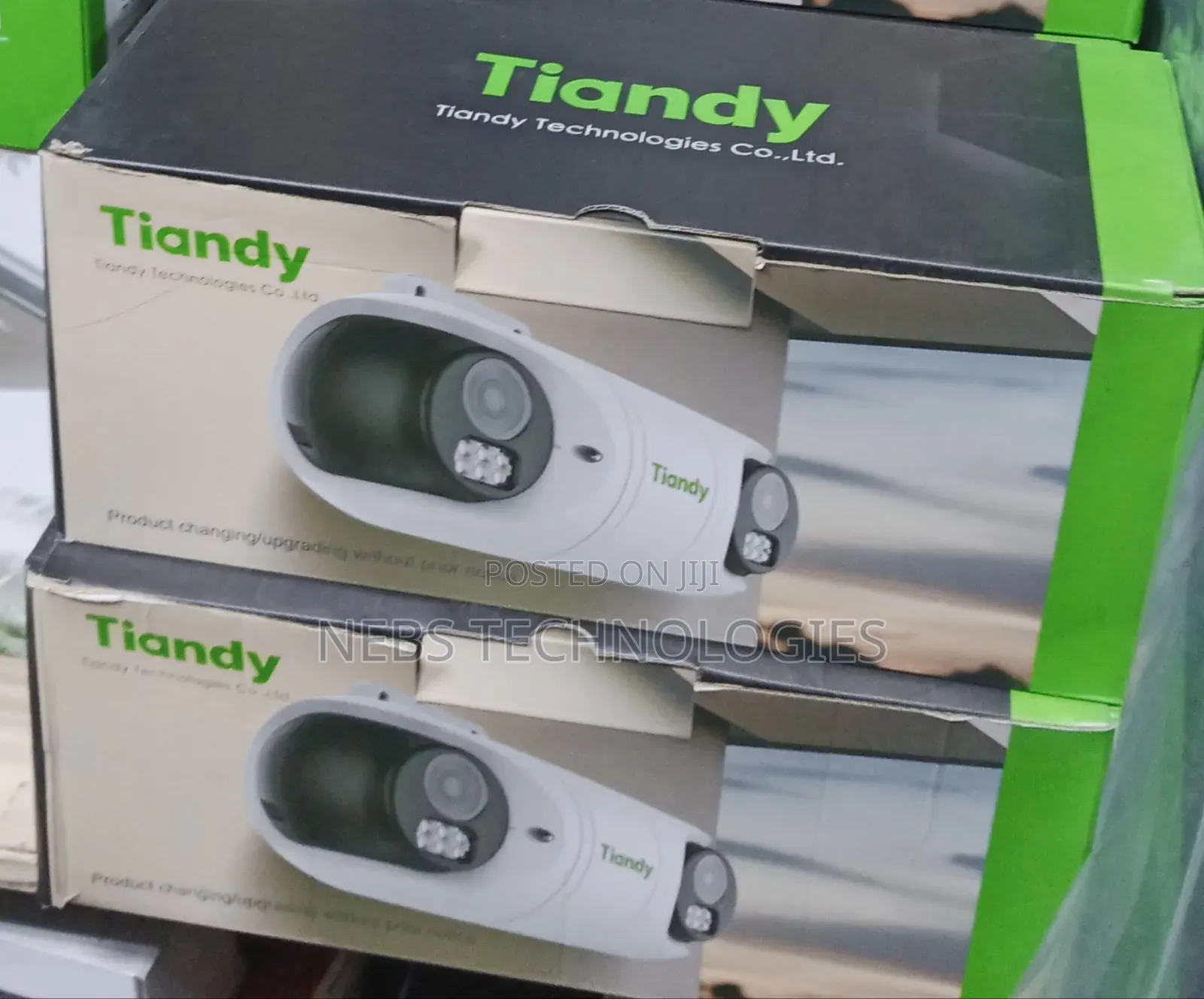 Tiandy 2mp Ip Dual Lens Two Channel Camera