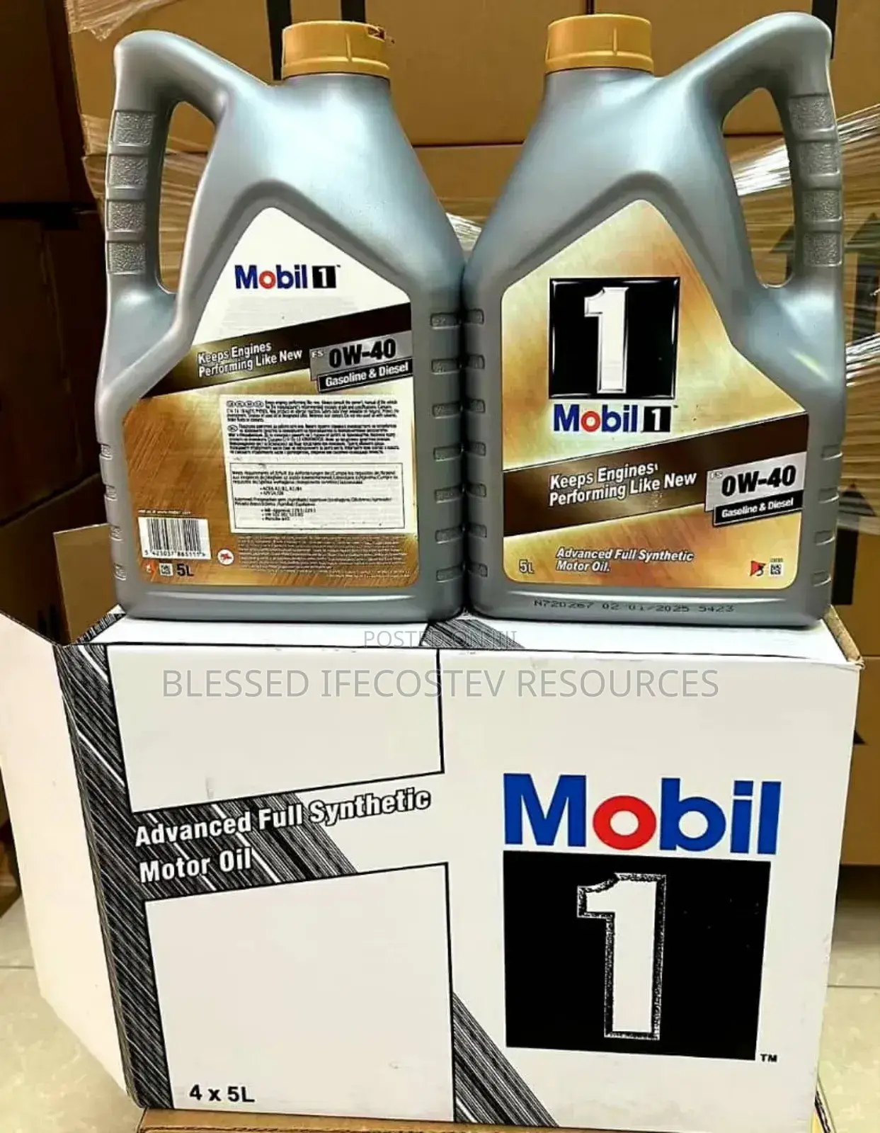 Mobil 1 0w40 5litres